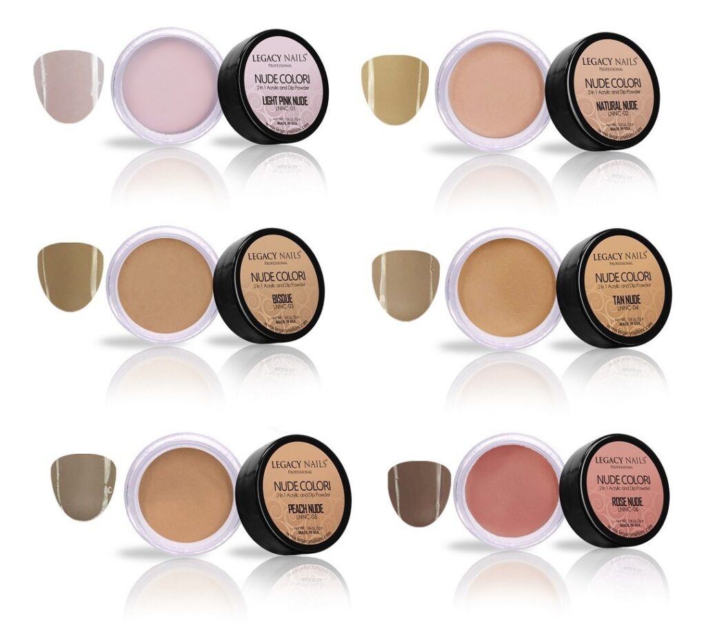 COLECCION DE ACRILICOS NUDE COLORI LEGACY NAILS - Imagen 3