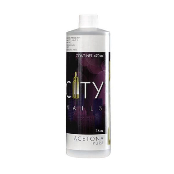 Acetona City Nail 16 Oz.