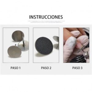 LIJAS DE DISCO PARA PIE - Imagen 2