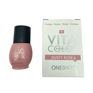 VITA COLOR DUSTY ROSE-ONE SHOT 14ML BASE RUBBER - Imagen 2