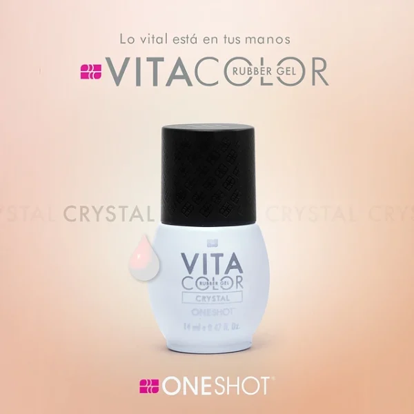 vita color crystal - one shot 14ml BASE RUBBER
