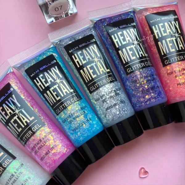 GLITTER EN GEL HEAVY METAL