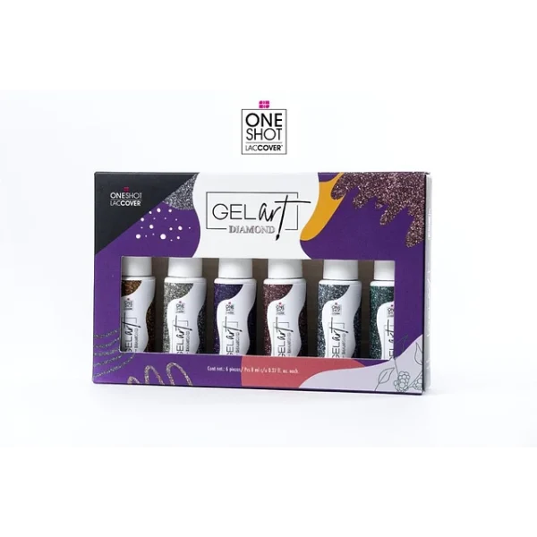 Coleccion gel art one shot /DIAMOND/ NAIL FACTORY