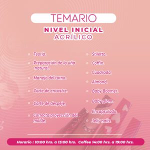 Curso Presencial: AcryPro & GellyPro Nivel Inicial en Santiago de Chile (PRE-VENTA HASTA 30 DE OCTUBRE) - Imagen 2